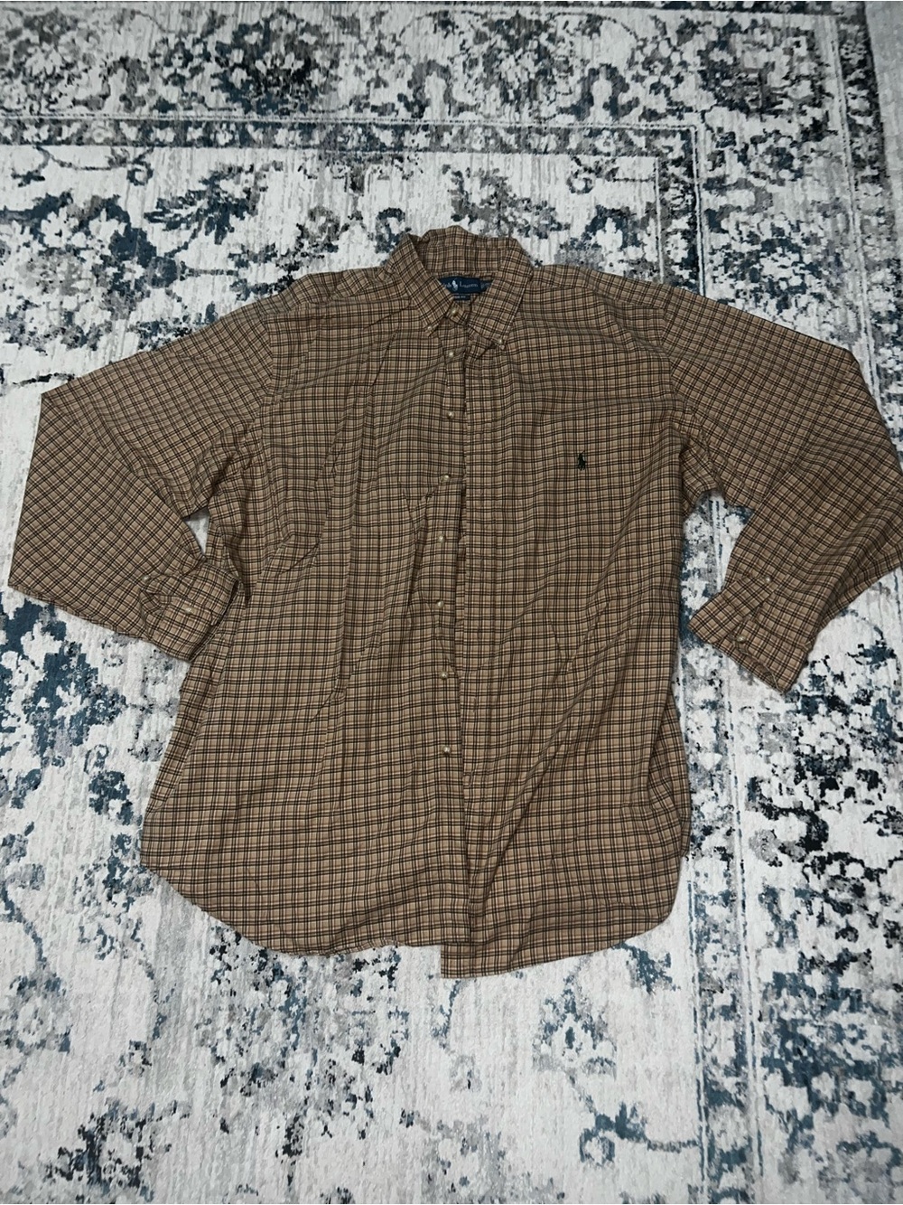 Ralph Lauren Plaid Button-Down Shirt